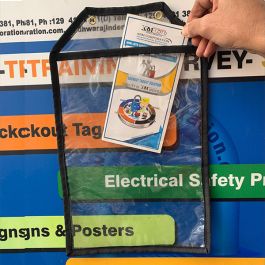 KRM LOTO - LOCKOUT TAGOUT PERMIT DOCUMENT HOLDER