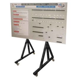 KRM LOTO – DOJO BOARD LOCKOUT TAGOUT SYSTEM WITH VERTICAL MOVABLE STAND ...