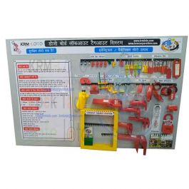 KRM LOTO – DOJO BOARD LOCKOUT TAGOUT SYSTEM WITH MATERIAL