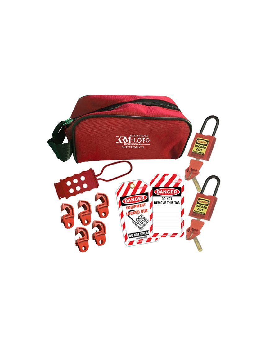 Loto Product India lockout Tagout Electrical Red Bag Kit : Amazon.in:  Industrial & Scientific