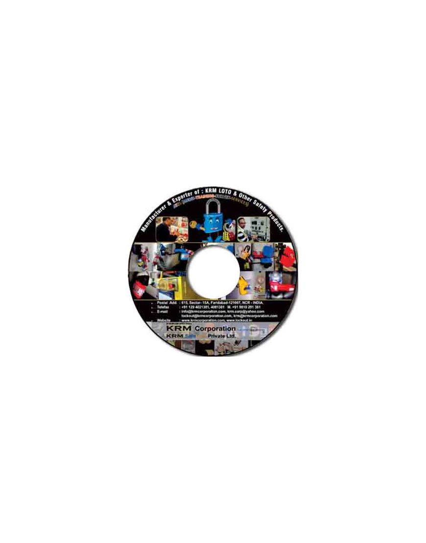 Lockout out Cd Having Presentation Data Movie