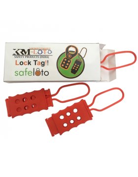 3pcs KRM LOTO - DI ELECTRIC HASP WITH 6 HOLES