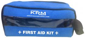 FIRST AID KIT POUCH (TRANSPARENT) - BLUE