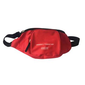 KRM LOTO – LOCKOUT TAGOUT BAG/POUCH - RED