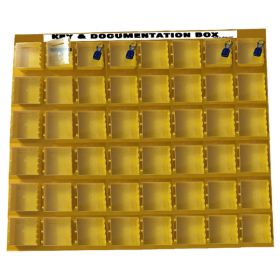 KRM LOTO – 48 BOXES DI-ELECTRIC MULTIPURPOSE (ABS + POLYCARBONATE) LOTO BOX FOR GROUP KEY DOCUMENTATION