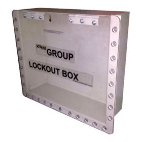 Wall Mounted Group Lockout Box 27H