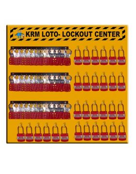 KRM LOTO – LOCKOUT TAGOUT CENTER WITHOUT MATERIAL