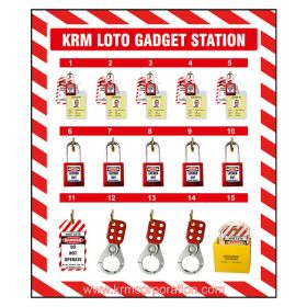 KRM LOTO GADGET STATION-WITHOUT MATERIAL