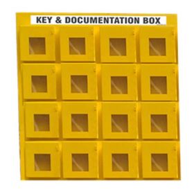KRM LOTO - 16 BOX WITH 1 LOCKING HOOK LOCKOUT KEY & DOCUMENTATION BOX