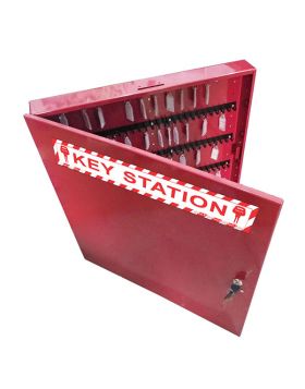 KRM LOTO – LOCKOUT TAGOUT KEY STATION- OPAQUE FASCIA- 24J-24243 WITHOUT MATERIAL