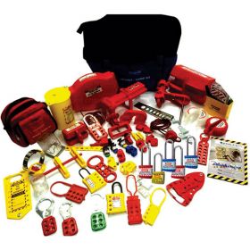 KRM LOTO LOCKOUT TAGOUT KIT (with normal locks)
