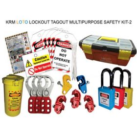 KRM LOTO -LOCKOUT TAGOUT MULTIPURPOSE SAFETY KIT -2