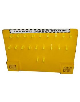 KRM LOTO - LOCKOUT TAGOUT PADLOCK CENTER / STATION WITHOUT MATERIAL