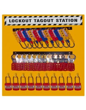 KRM LOTO – LOCKOUT TAGOUT CENTER / STATION  WITHOUT MATERIAL