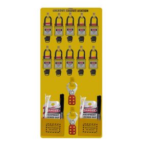 KRM LOTO Lockout Tagout Station (without material)