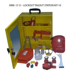 LOCKOUT TAGOUT STATION KIT - 10