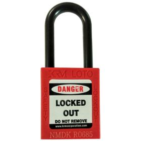 OSHA Safety Isolation Lockout Padlock - Nylon Shackle with Differ Key and Master Key