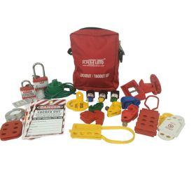 KRM LOTO – PERSONAL LOCKOUT TAGOUT KIT– RED