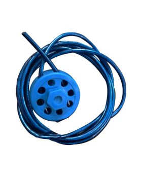 KRM LOTO - ROUND MULTIPURPOSE CABLE LOCKOUT 8H BLUE (with 2mtr. cable & Without Loop)