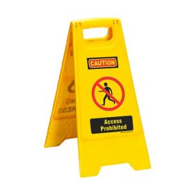 KRM LOTO PORTABLE SAFETY FLOOR STAND(ACCESS PROHIBITED)