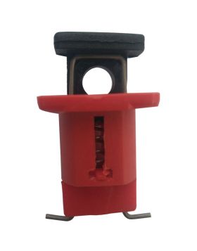 KRM LOTO - PIN OUT WIDE CIRCUIT BREAKER LOCKOUT -RED