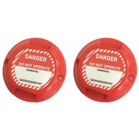 2pcs ROUND ABS MARKER RED 