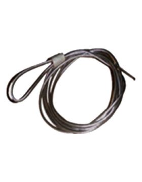 KRM LOTO - STAINLESS STEEL CABLE (2 MTRS) WITH ONE SIDE LOOP