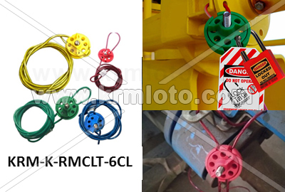 Round Multipurpose Cable lockout 
