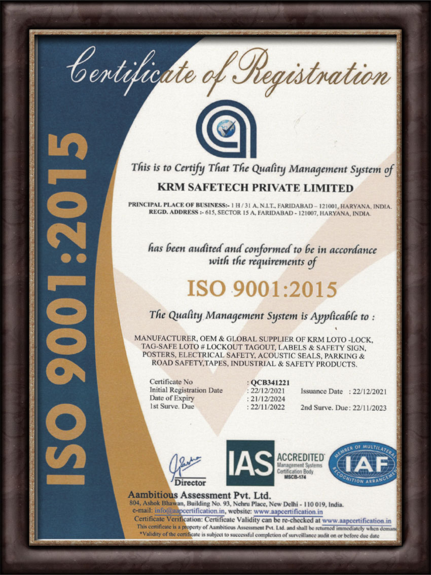 Quality Management System (QMS) 9001:2015